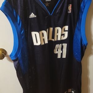 Adidas Dallas Basketball Jersey